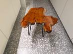 Bijzettafeltje, Huis en Inrichting, Minder dan 55 cm, Gebruikt, Overige vormen, Hout