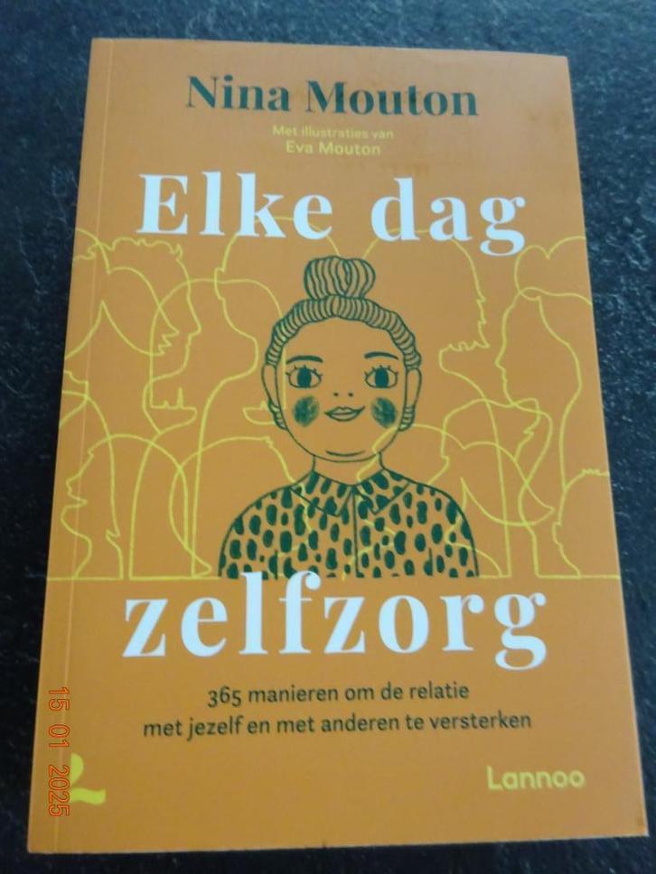 Elke dag zelfzorg van Nina Mouton**NIEUW*NIEUW*, Boeken, Gezondheid, Dieet en Voeding, Nieuw, Ophalen of Verzenden