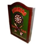 Dartkast 91 cm - dartkast hout, Sport en Fitness, Darts, Ophalen, Nieuw
