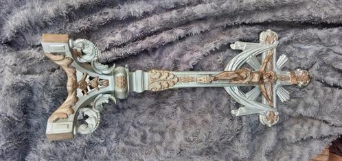 Croix d'église ou d'autel, Antiek en Kunst, Antiek | Religieuze voorwerpen, Ophalen