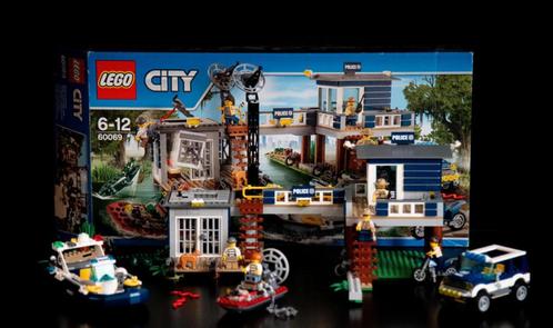 LEGO City Moeraspolitie hoofdbureau 60069 ZGAN, Kinderen en Baby's, Speelgoed | Duplo en Lego, Zo goed als nieuw, Lego, Complete set