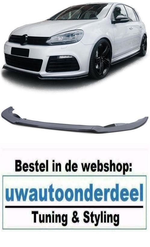 Spoiler Voorspoiler Lip Carbon Look Geschikt Voor Vw Golf 6, Auto diversen, Tuning en Styling, Verzenden