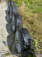 4 winterbanden(Continental)+4 velgen(Borbet)-18 inch-BMW 4, Auto-onderdelen, Banden en Velgen, Ophalen, 18 inch, Gebruikt, Banden en Velgen