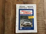 Rallye de wallonie 1985 roadbook, Ophalen of Verzenden, Zo goed als nieuw