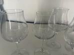 4 glazen Lindemans kriek, Verzamelen, Glas en Drinkglazen, Ophalen of Verzenden, Zo goed als nieuw, Bierglas