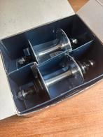 Dura Ace HB-7600 hub set zilver 36h NJS, Fietsen en Brommers, Ophalen of Verzenden