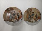 2 borden terug van de jacht, Antiek en Kunst, Ophalen of Verzenden