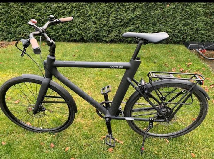 Cowboy C3 met verhoogd stuur en bagagedrager, Fietsen en Brommers, Fietsen | Heren | Sportfietsen en Toerfietsen, Zo goed als nieuw