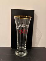 Ancien verre à bière peint Kreis, Collections, Enlèvement ou Envoi, Comme neuf, Verre ou Verres, Autres marques