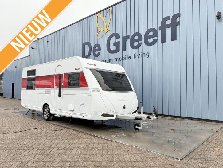 Kabe Royal 560 GLE KS B8, Caravans en Kamperen, Caravans, Bedrijf, tot en met 4, 1500 - 2000 kg, Rondzit, Kabe, 6 tot 7 meter