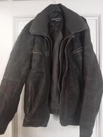 heine - veste courte en cuir/nubuck marron, intacte ! taille, Enlèvement ou Envoi, Taille 52/54 (L)