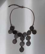 Collier Sarah Pacini, Handtassen en Accessoires, Verstelbaar, Zwart, Ophalen of Verzenden, Zo goed als nieuw