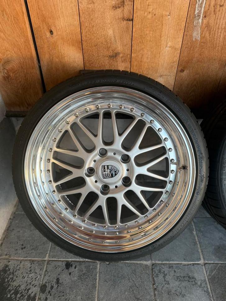 Rial daytona 8,5 en 9,5x19 5x130 porsche 993 Carrera 2, Auto-onderdelen, Banden en Velgen, Banden en Velgen, Zomerbanden, 19 inch