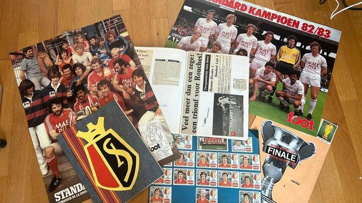 Tijdschriften, posters, panini en artikelen Standard 81 82 8, Verzamelen, Sportartikelen en Voetbal, Gebruikt, Boek of Tijdschrift