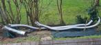 afvoer gas haard inox dubbelwandig - 2 stukken, Ophalen, 2 tot 4 meter, 20 tot 40 mm, Zo goed als nieuw