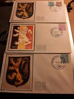 3 fcd 5fr ,1 fr en 2fr en 0.50 cent, Postzegels en Munten, Postzegels | Eerstedagenveloppen, Verzenden