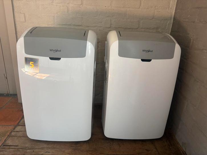 Airco’s 2 stuks 2 jaar oud, Elektronische apparatuur, Airco's, Zo goed als nieuw, Mobiele airco, 60 tot 100 m³, 3 snelheden of meer