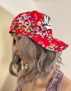 Colourful cap with floral print, Ophalen of Verzenden, Zo goed als nieuw, Muts