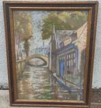 pastel bruges signe firmin baes, Antiek en Kunst, Ophalen of Verzenden