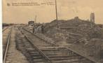 Caeskerke, Kaaskerke, ruines 1914-18, la Gare,, Verzamelen, Postkaarten | Buitenland, Verzenden