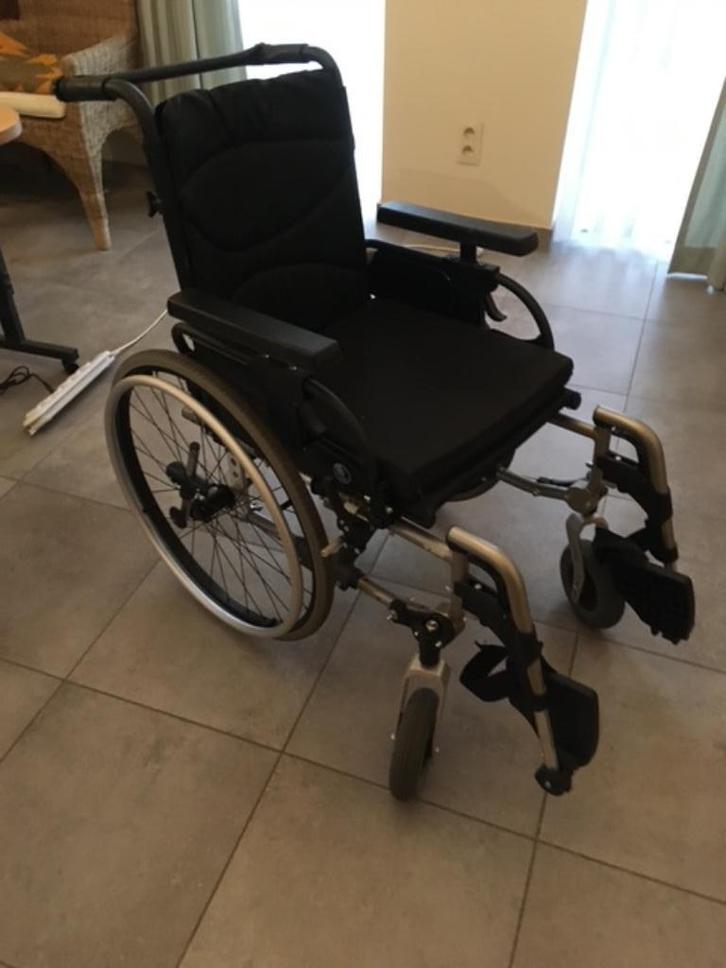rolstoel, opvouwbaar,VERMEIREN V300, Diversen, Rolstoelen, Gebruikt, Handbewogen rolstoel, Inklapbaar, Ophalen