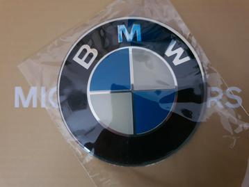 Autocollant BMW pour logo de capot Ø 78 mm