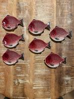 Vintage keramieken vis schaaltjes 8 cm x 10 cm, Antiek en Kunst, Ophalen of Verzenden