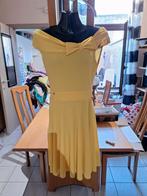 Elegante gele jurk maat S, Kleding | Dames, Gelegenheidskleding, Rinascimento, Ophalen of Verzenden, Zo goed als nieuw, Maat 36 (S)