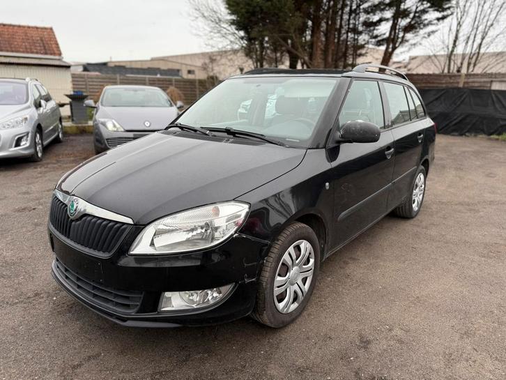Skoda Fabia | 1.2 Diesel | 2011 | Euro5, Autos, Skoda, Entreprise, Fabia, Diesel, Euro 5, Break, Boîte manuelle, Noir, Enlèvement