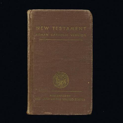 US Army, New Testament, Roman Catholic version (1943), Collections, Objets militaires | Seconde Guerre mondiale, Envoi