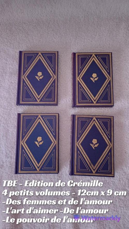 Crémiller-editie - 4 kleine volumes van 12 cm x 9 cm, Boeken, Romans, Gelezen, Ophalen of Verzenden