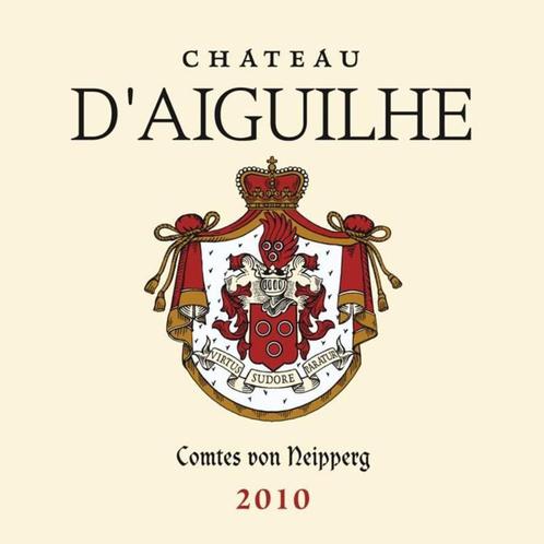 Chateau D'Aiguilhe 2010, Collections, Vins, Neuf, Vin rouge, France, Pleine, Enlèvement ou Envoi