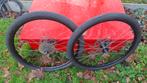 27,5 inch wielset met schijfrem en Schwalbe Big Ben banden, Enlèvement, Comme neuf, Roue, Schwalbe voorwiel achterwiel schijfrem tektro big ben balloon