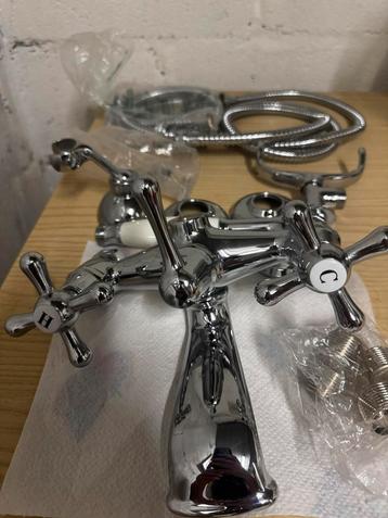 badkraan met handdouche chroom, top kwaliteit  beschikbaar voor biedingen