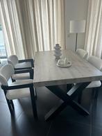 Salle a manger avec 4 chaises, Maison & Meubles, Enlèvement, Comme neuf