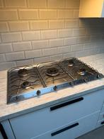Smeg gaskookplaat inox, Ophalen of Verzenden, Zo goed als nieuw