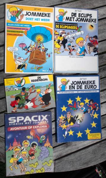 Jommeke  -  5 buiten reeks strips beschikbaar voor biedingen