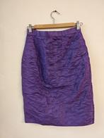 Vintage rok Frank Govers, Kleding | Dames, Maat 38/40 (M), Paars, Ophalen of Verzenden, Zo goed als nieuw