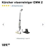 Karcher vloerreiniger EWM2, Ophalen, Overige typen