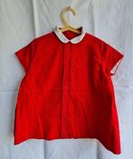 Vintage Kiba velvet kleedje uit jaren 1960 Claudine kraagje, Kinderen en Baby's, Nieuw, Meisje, Ophalen of Verzenden, Jurk of Rok