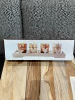 Theelicht houders + plateau en steentjes, Huis en Inrichting, Ophalen of Verzenden, Nieuw