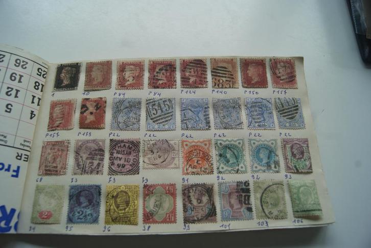 ruilboekje Groot-Brittanië, Postzegels en Munten, Postzegels | Europa | UK, Gestempeld, Ophalen of Verzenden