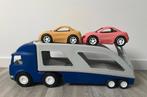 Vrachtwagen met 2 auto's, Kinderen en Baby's, Ophalen, Zo goed als nieuw