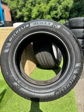 2x Zomerbanden 18inch Michelin Pilot Sport 4 SUV  255/55 R18