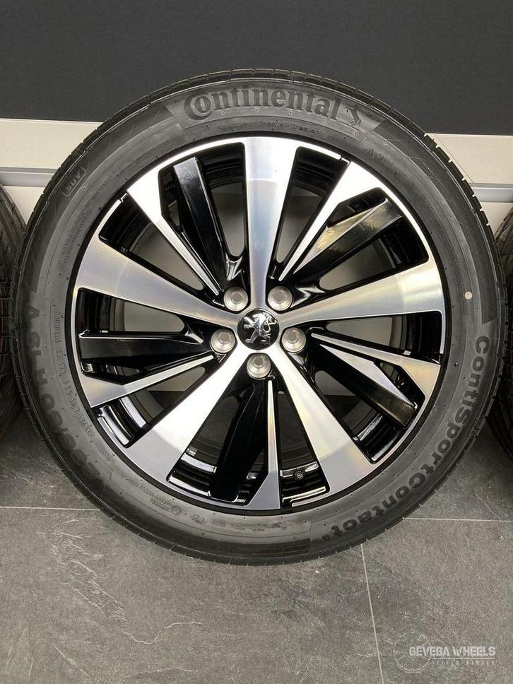 19” originele Peugeot 3008 / 5008 velgen + banden DEMO 5x108, Auto-onderdelen, Banden en Velgen, Banden en Velgen, Zomerbanden