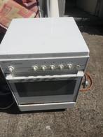 Cuisinière au gaz en bonbonne et électricité, Ophalen, Gebruikt, Minder dan 85 cm, Tussenbouw