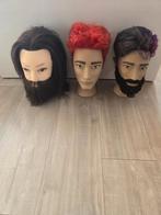 Oefenhoofden 2 gebruikt 1 nog nieuw, Handtassen en Accessoires, Uiterlijk | Haarverzorging, Ophalen, Zo goed als nieuw