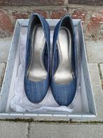 Marco Tozzi Denim Pumps – Maat 37, Pumps, Blauw, Marco Tozzi, Ophalen of Verzenden