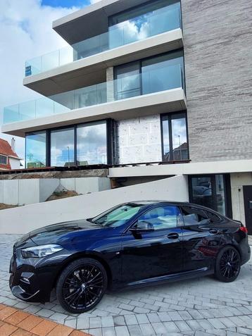 Bmw grand coupe 2 m sport, Auto's, BMW, Zwart, Zwart, Leder, Handgeschakeld
