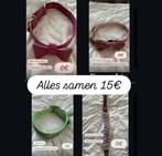 4 mooie halsbanden voor hond samen 15€, Animaux & Accessoires, Colliers & Médailles pour chiens, Enlèvement ou Envoi, Comme neuf